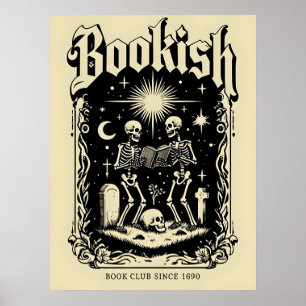Bookish Skeletons Arte gótico