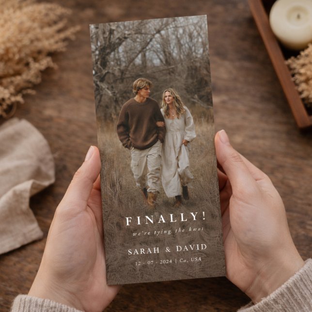 Bookmark Photo Finally Save the Date Weddings (Subido por el creador)