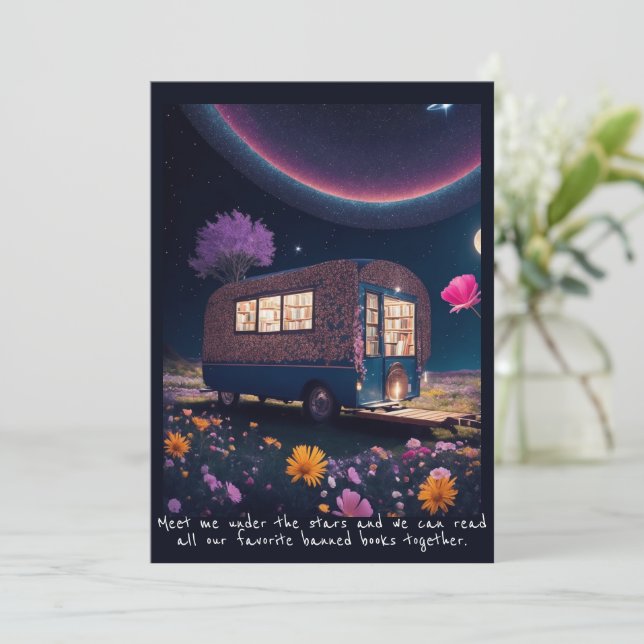 Bookmobile mágico prohibido (Anverso de pie)