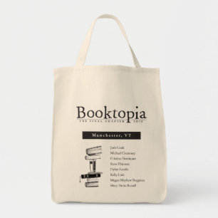 Booktopia 2105: El capítulo final - bolso del VT