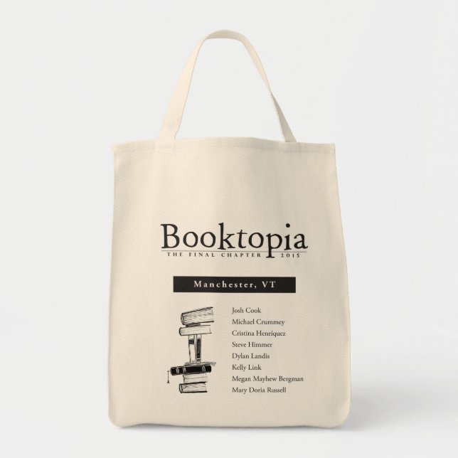Booktopia 2105: El capítulo final - bolso del VT (Frente)