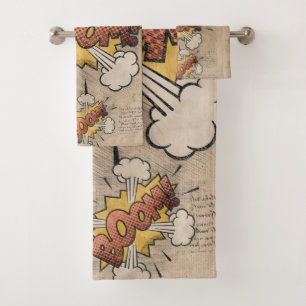 ¡BOOM! Historieta vintage libro Steampunk Pop Art