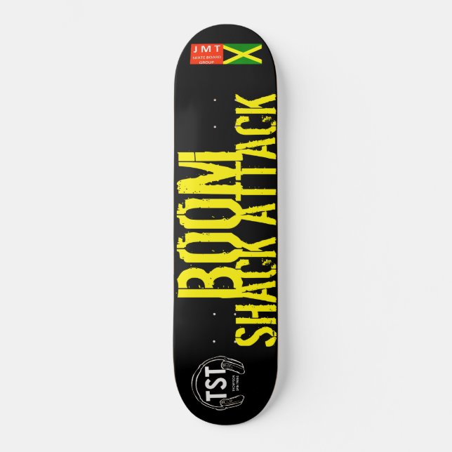 BOOM SHACK ATTACK SKATEBOARDS /JMT USA (Anverso)