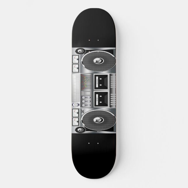 Boombox Skateboard (Anverso)