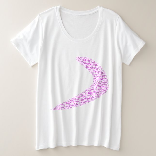 Boomerang Dinámico, increíble, concientización (Anverso del diseño)
