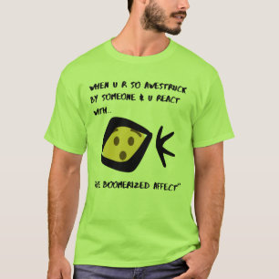 Boomeranged de camiseta básica masculina