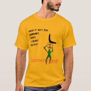 Boomeranged de camiseta masculina