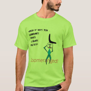 Boomeranged de camiseta masculina