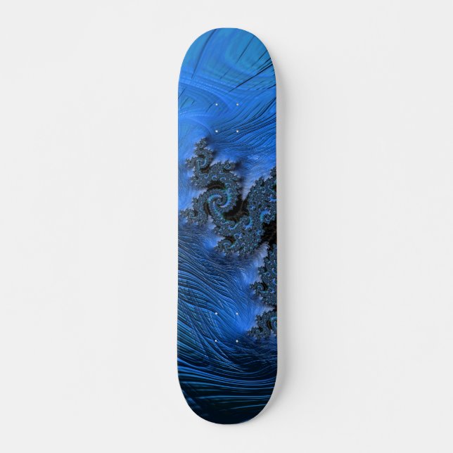 BoomGoo™ skateboard F396 "Stone Dragon" blues 2 (Anverso )