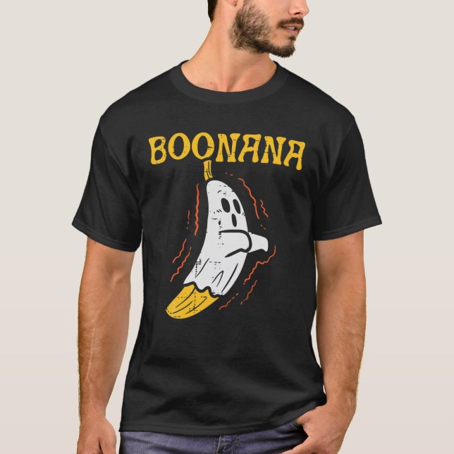 Boonana Cute Fantasma Banana Halloween Vestidos Ho (Anverso)