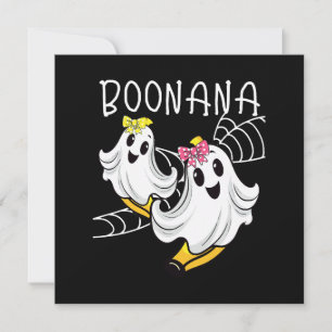 Boonana Fantasma Lindo Banana Halloween