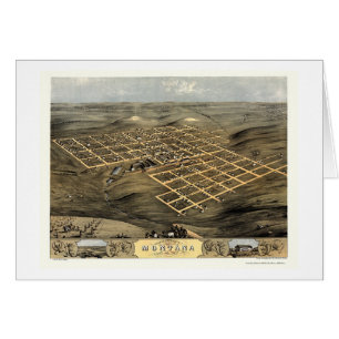 Boone (Montana), mapa panorámico de IA - 1868