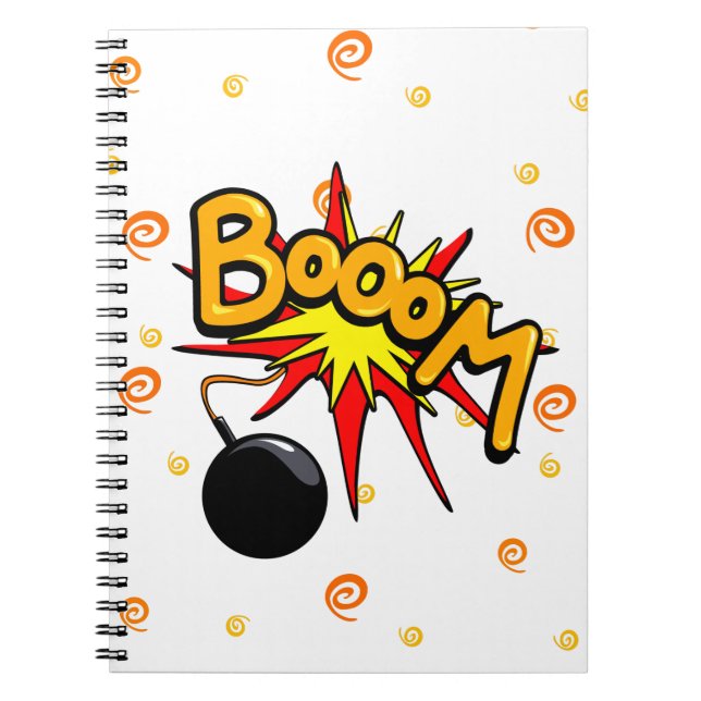 ¡Booom! Cuaderno (Frente)