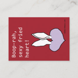 ¡Boop-rah, corazón sexy frito! - Tarjeta AI Valent