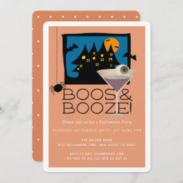 Boos y Booze embrujaron la invitación a la fiesta