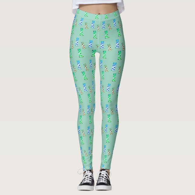 Boot Scoot Leggings (Green) (Anverso)