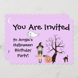 Bootiful Halloween Party 5" x 7" Invitaciones