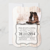 Boots de invitación a bodas las 5 horas, los 7 día