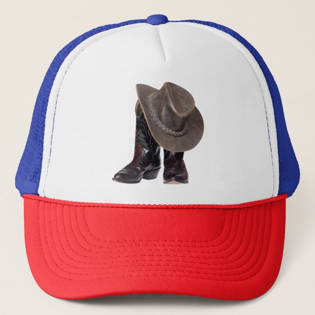 Boots de vaquero y Gorra (Anverso)