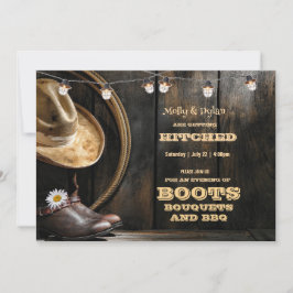 Boots en el país Gorra y Invitaciones a la Boda de