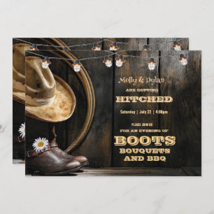 Boots en el país Gorra y Invitaciones a la Boda de