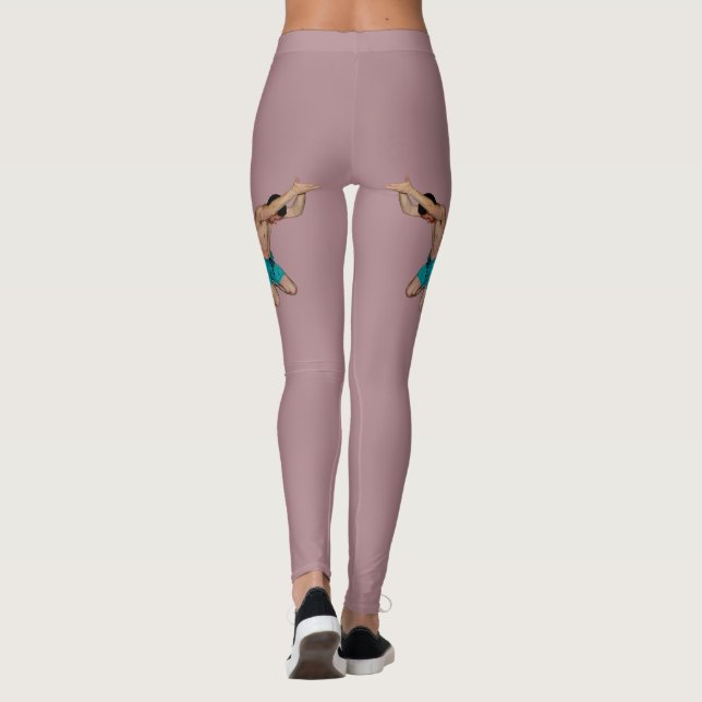 Booty alabando a Booty Booster Leggings (Reverso)