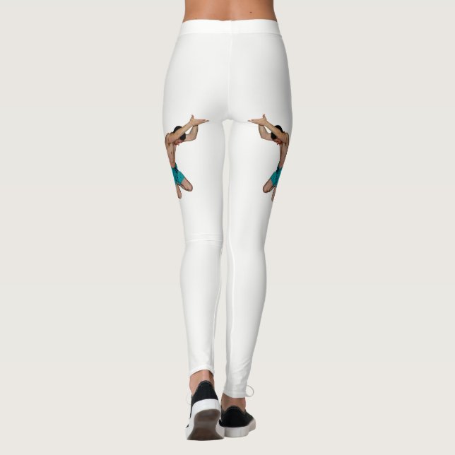 Booty alabando a Booty Booster Leggings (Reverso)