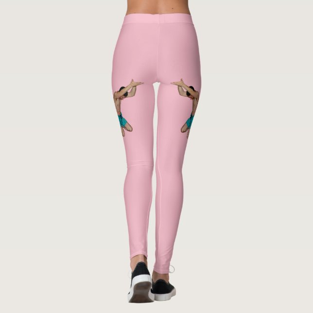 Booty alabando a Booty Booster Leggings (Reverso)