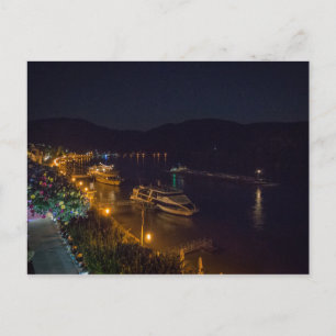 Boppard por la noche - postal