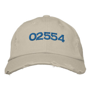 Bordada 02554 NANTUCKET Gorra Bordado