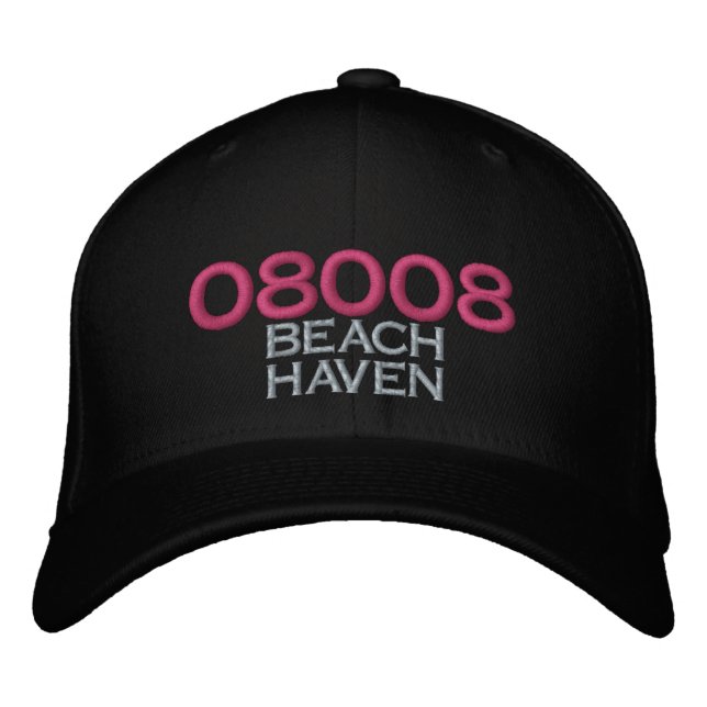 BORDADA 08008 GORRA LONG BEACH ISLAND CAP BEACH HAVEN NJ (Anverso)