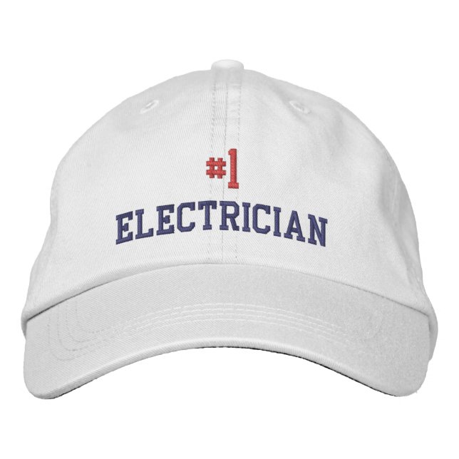 BORDADA #1 GORRA ELÉCTRICO POR LBI APPAREL (Anverso)