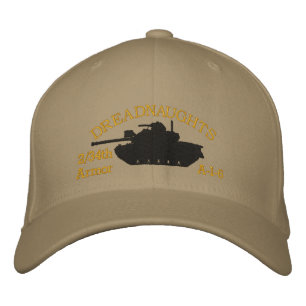 Bordada 2/34ª Armor VSM M48 y Gorra con barrido de cinta V
