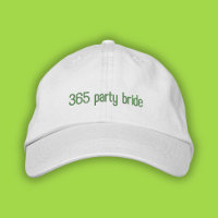365 Fiesta Gorra de Summer Pop Chica Verde Novia