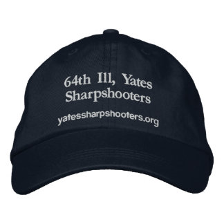 Bordada 64.ª Gorra de Illinois Sharpshooters