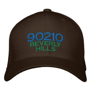 BORDADA 90210 BEVERLY HILLS CALIFORNIA GORRA