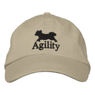 Bordada Agility Bichon Frise Embroidered Gorra