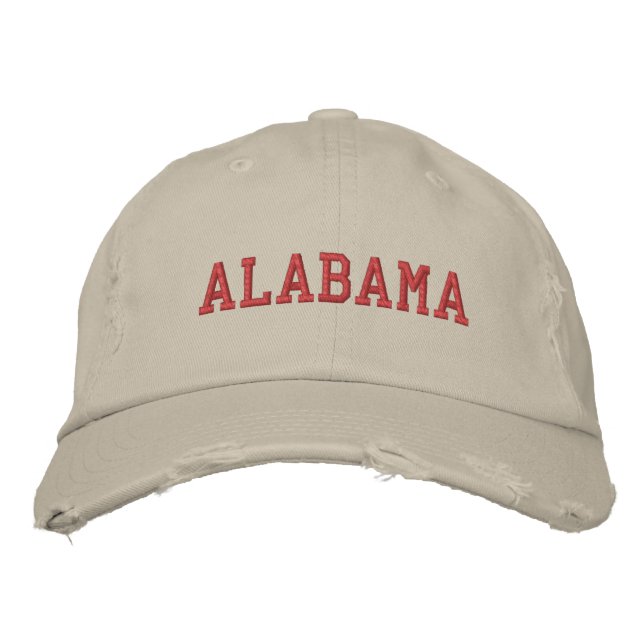 BORDADA ALABAMA GORRA CAP (Anverso)
