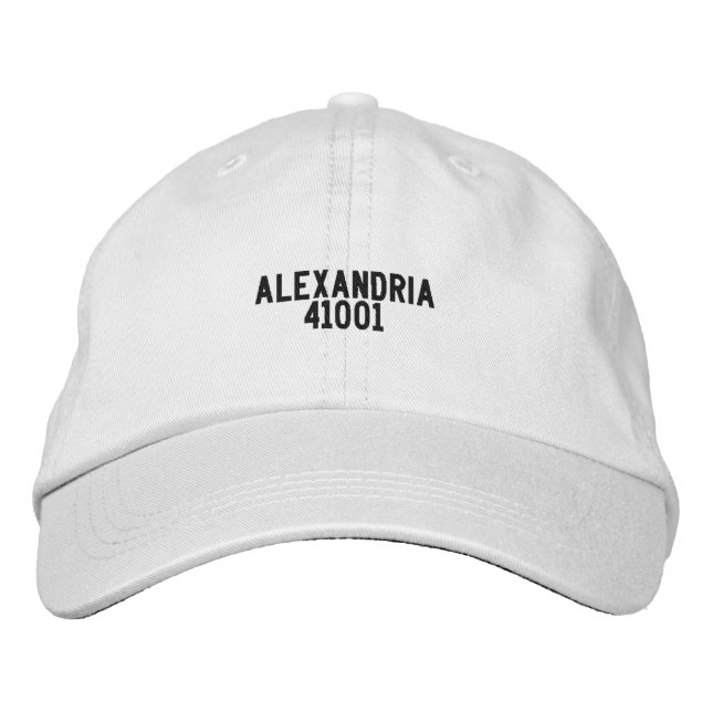 Bordada Alexandria Kentucky Gorra (Anverso)