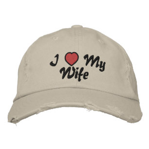 Bordada Amo a mi esposa Gorra