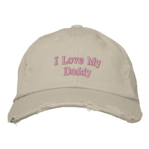 Bordada Amo a mi papá gorra