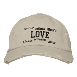 Bordada Amor - Gorra bordado