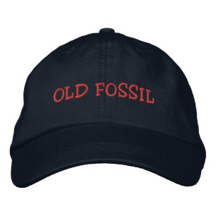 Bordada ANTIGUO gorra FOSSIL