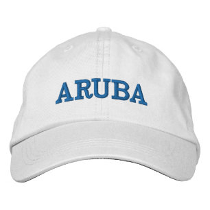 Bordada Aruba se divierte el gorra
