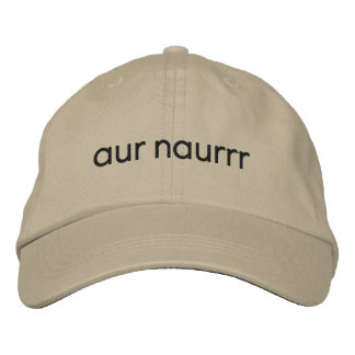 Bordada aur naurr gorra