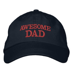 Bordada Awesome Dad Gorra Regalo del día del padre