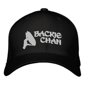 Bordada Backie Chan Flexfit gorra