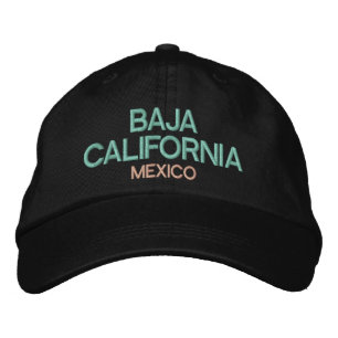 Bordada Baja California, Gorra con embargo