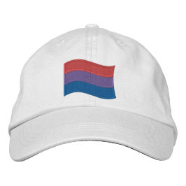 Bordada Bandera del Orgullo Bisexual Borrada Gorra de Béis