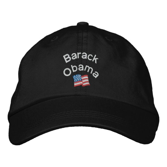 Bordada Barack Obama bordado Gorra (Anverso)